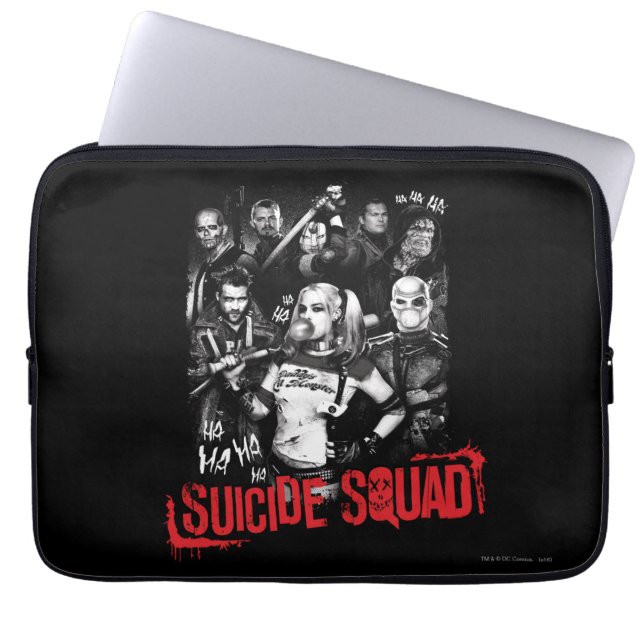 Suicide Squad | Foto der Grunge Group Laptopschutzhülle (Vorderseite)