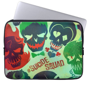 Suicide Squad Gruppentoss Laptopschutzhülle