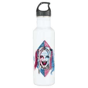 Suicide Squad   Harley Laugh Edelstahlflasche