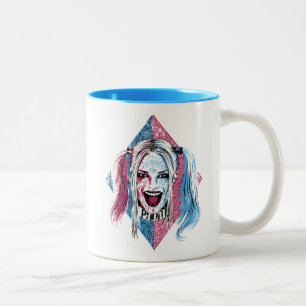 Suicide Squad   Harley Laugh Zweifarbige Tasse