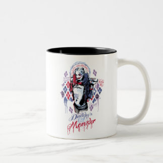 Suicide Squad | Harley Quinn Inked Graffiti Zweifarbige Tasse
