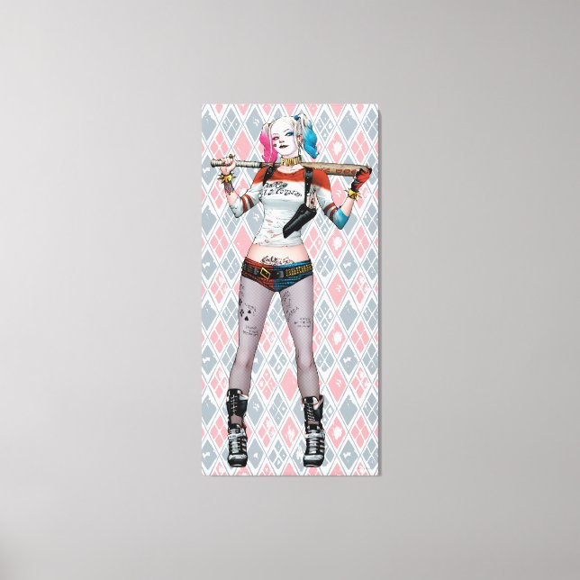 Suicide Squad | Harley Quinn Leinwanddruck (Vorderseite)