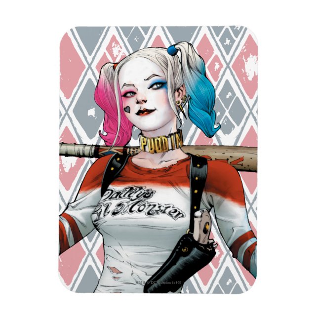 Suicide Squad | Harley Quinn Magnet (Vertikal)