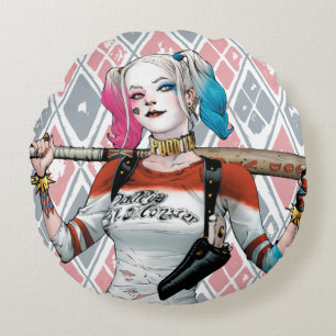 Suicide Squad   Harley Quinn Rundes Kissen
