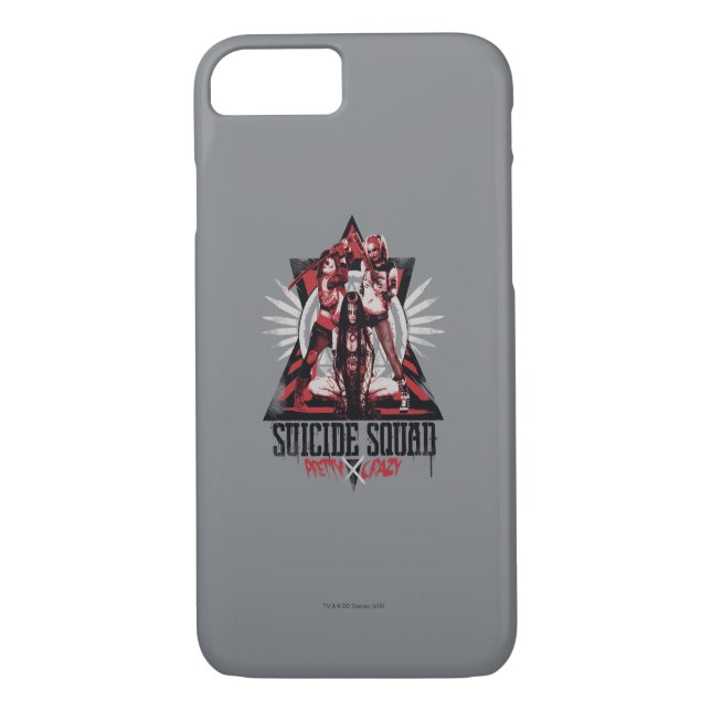 Suicide Squad | Hübsche Crazy Squad Girls Case-Mate iPhone Hülle (Rückseite)