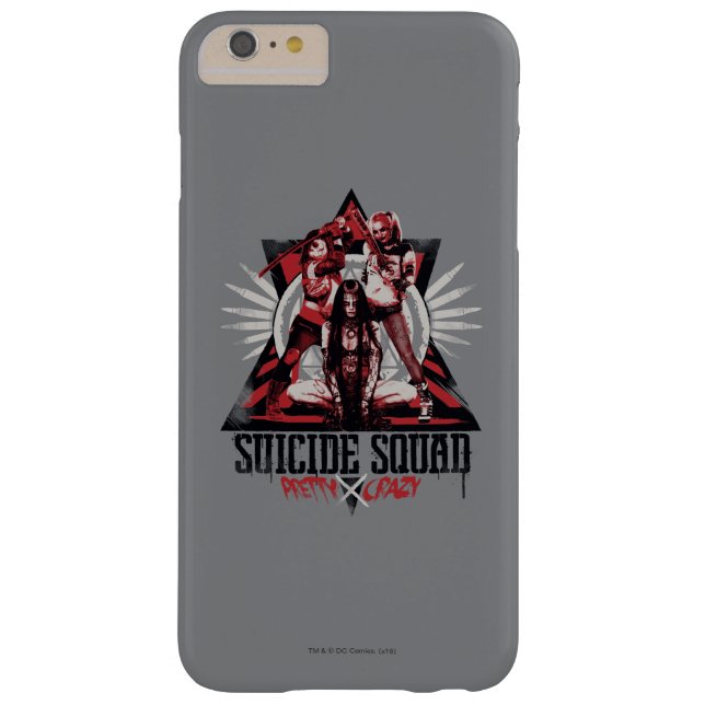Suicide Squad | Hübsche Crazy Squad Girls Case-Mate iPhone Hülle (Rückseite)