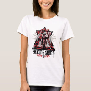 Suicide Squad   Hübsche Crazy Squad Girls T-Shirt