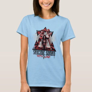 Suicide Squad   Hübsche Crazy Squad Girls T-Shirt