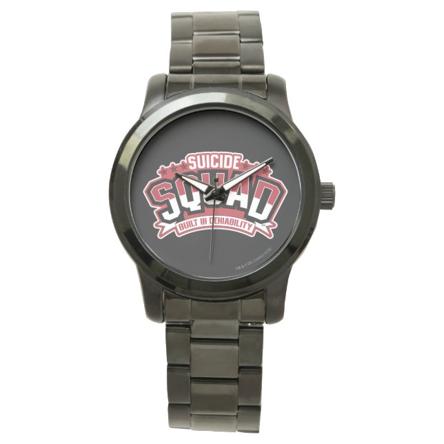 Suicide Squad | In Verweigerbarkeit gebaut Armbanduhr (Vorderseite)