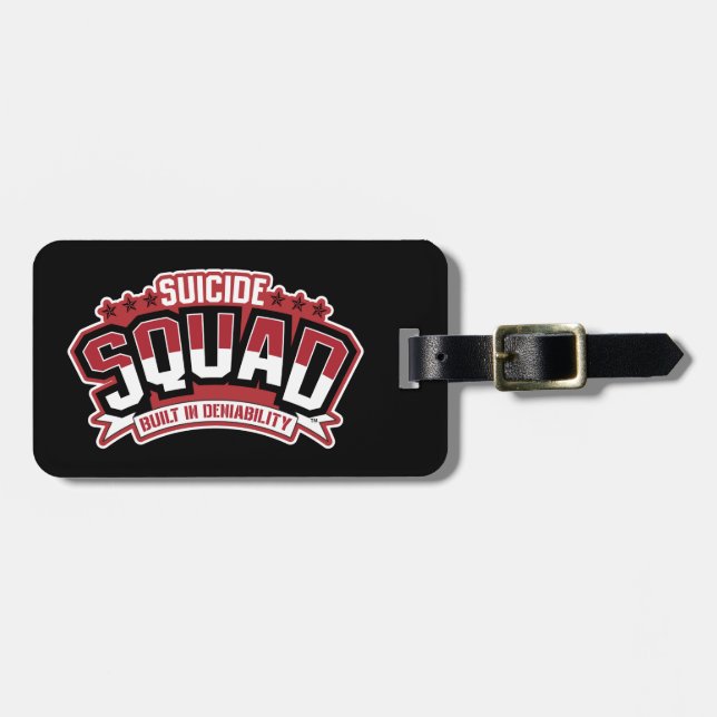 Suicide Squad | In Verweigerbarkeit gebaut Gepäckanhänger (Vorderseite horizontal)
