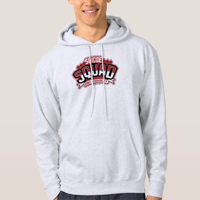 Suicide Squad | In Verweigerbarkeit gebaut Hoodie (Vorderseite)