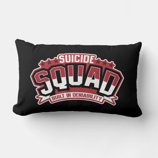 Suicide Squad | In Verweigerbarkeit gebaut Lendenkissen (Vorderseite)