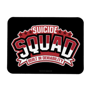 Suicide Squad In Verweigerbarkeit gebaut Magnet