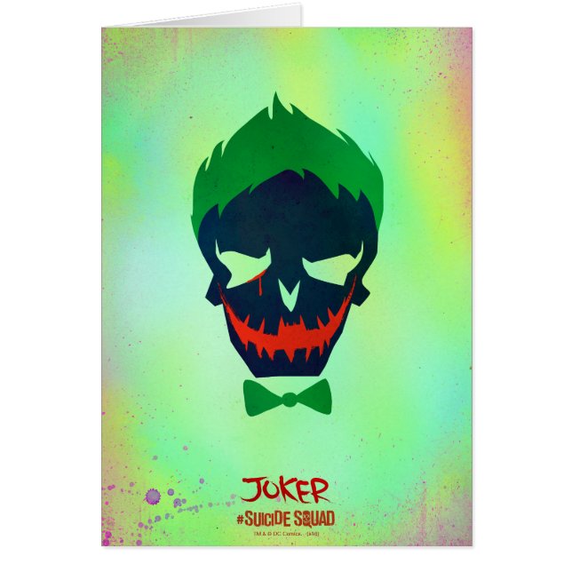Suicide Squad | Joker Head Icon (Vorne)