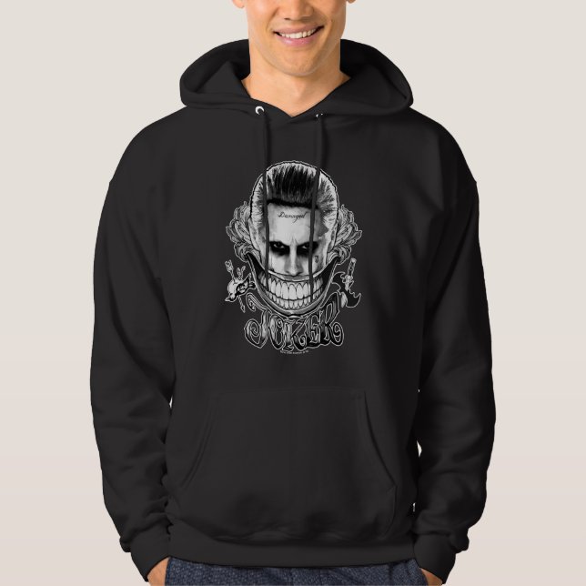 Suicide Squad | Joker Lächeln Hoodie (Vorderseite)