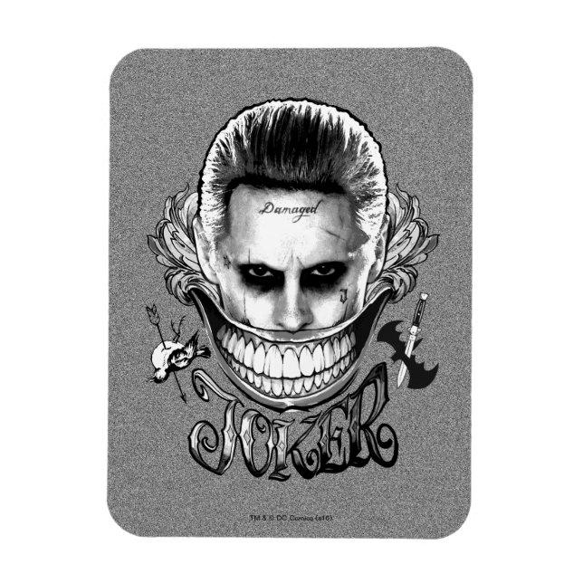 Suicide Squad | Joker Lächeln Magnet (Vertikal)