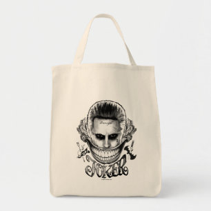 Suicide Squad Joker Lächeln Tragetasche