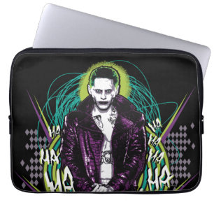 Suicide Squad   Joker Retro Rock Graphic Laptopschutzhülle
