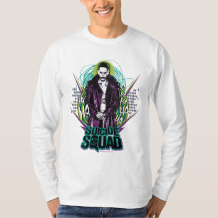 Suicide Squad   Joker Retro Rock Graphic T-Shirt