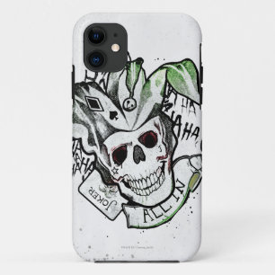 Suicide Squad   Joker Skull "All in" Tattoo Art Case-Mate iPhone Hülle