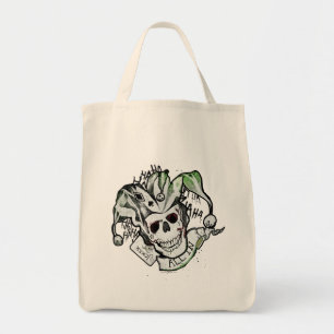 Suicide Squad Joker Skull "All in" Tattoo Art Tragetasche