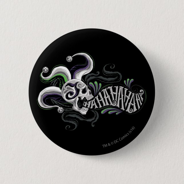 Suicide Squad | Joker Skull - Haha Button (Vorderseite)