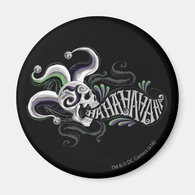 Suicide Squad | Joker Skull - Haha Magnet (Vorne)