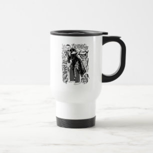 Suicide Squad   Joker Typografy Foto Reisebecher