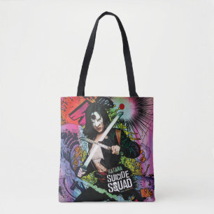 Suicide Squad Katana Character Graffiti Tasche