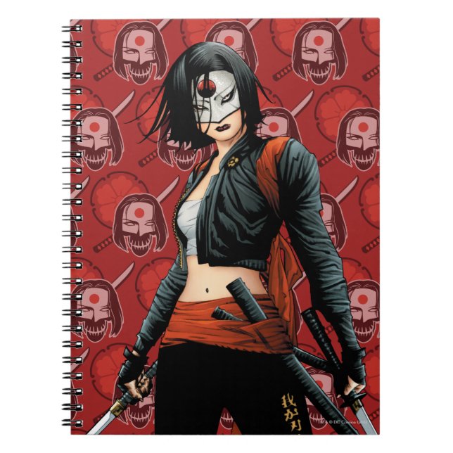 Suicide Squad | Katana Comic Buchkunst Notizblock (Vorderseite)