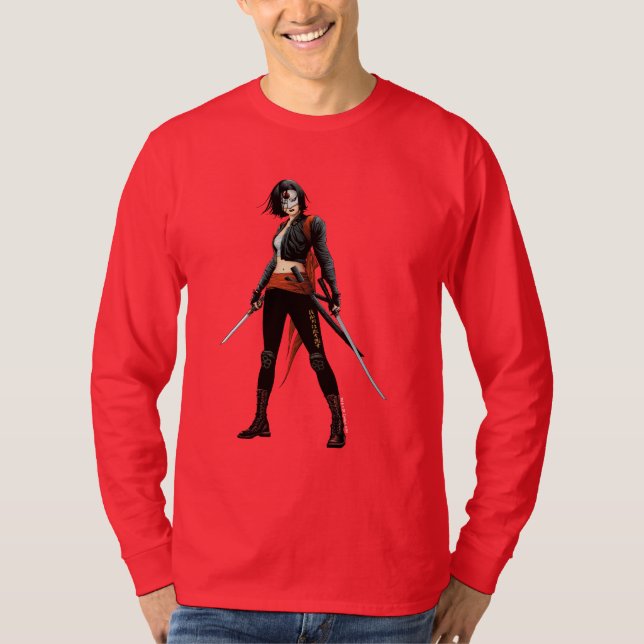 Suicide Squad | Katana Comic Buchkunst T-Shirt (Vorderseite)