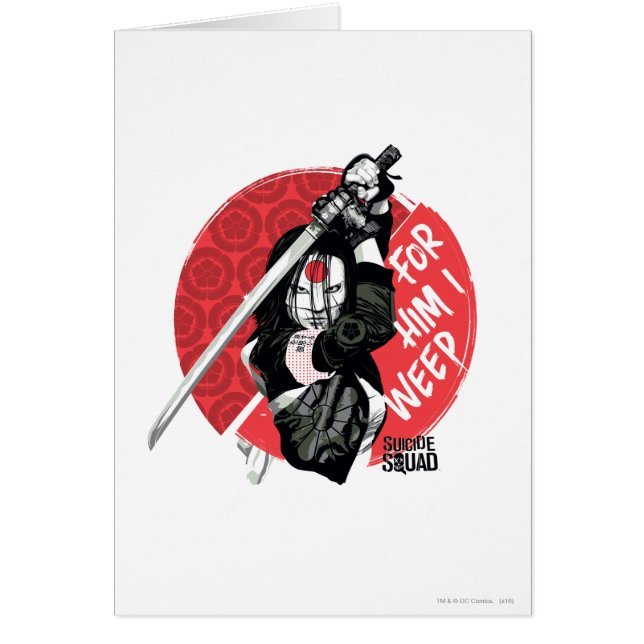 Suicide Squad | Katana "For Him I Weep" (Devant)