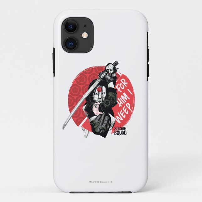 Suicide Squad | Katana "Für Ihm weine ich" Case-Mate iPhone Hülle (Rückseite)