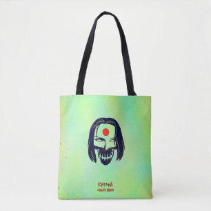 Suicide Squad   Katana Head Icon Tasche