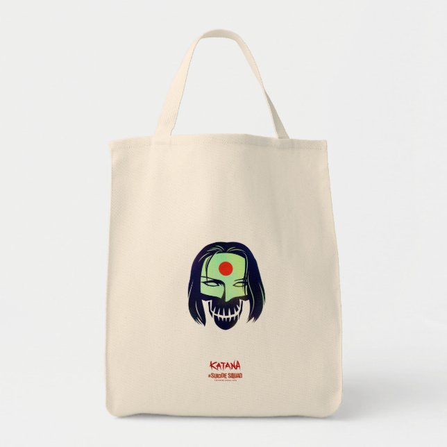 Suicide Squad | Katana Head Icon Tragetasche (Vorne)