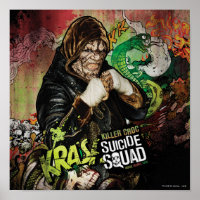 Suicide Squad | Killer Croc Character Graffiti