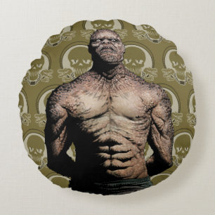 Suicide Squad   Killer Croc Comic Book Art Rundes Kissen