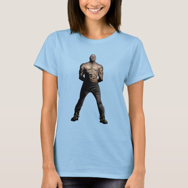 Suicide Squad | Killer Croc Comic Book Art T-Shirt (Vorderseite)