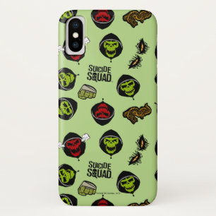 Suicide Squad Killer Croc Emoji Pattern Case-Mate iPhone Hülle