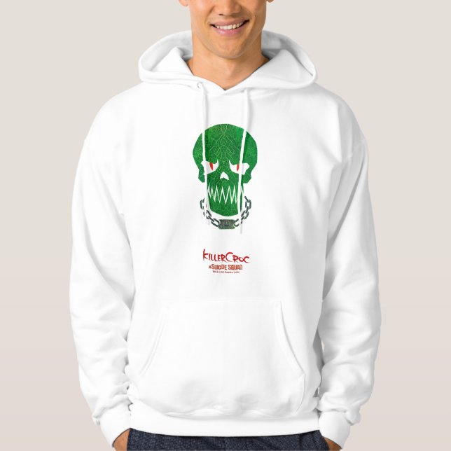Suicide Squad | Killer Croc Head Icon Hoodie (Vorderseite)