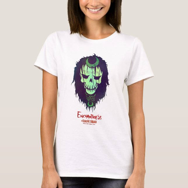 Suicide Squad | Kopf-Symbol für Verzauberer T-Shirt (Vorderseite)