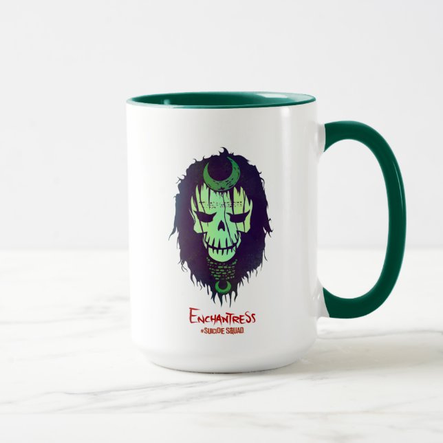 Suicide Squad | Kopf-Symbol für Verzauberer Tasse (Rechts)