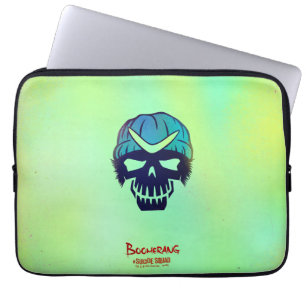 Suicide Squad Kopf-Symbol von Boomerang Laptopschutzhülle