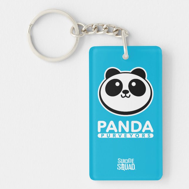 Suicide Squad Panda Purveyors Logo Schlüsselanhänger (Vorderseite)