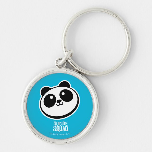Suicide Squad | Panda Purveyors-Logo Schlüsselanhänger (Vorne)