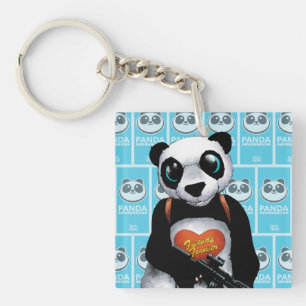 Suicide Squad Panda Schlüsselanhänger