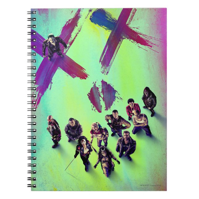Suicide Squad | Poster der Gruppe Notizblock (Vorderseite)