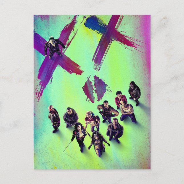 Suicide Squad | Poster der Gruppe Postkarte (Vorderseite)