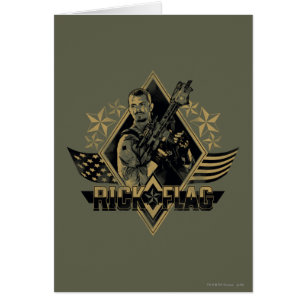 Suicide Squad Rick Flag Abzeichen