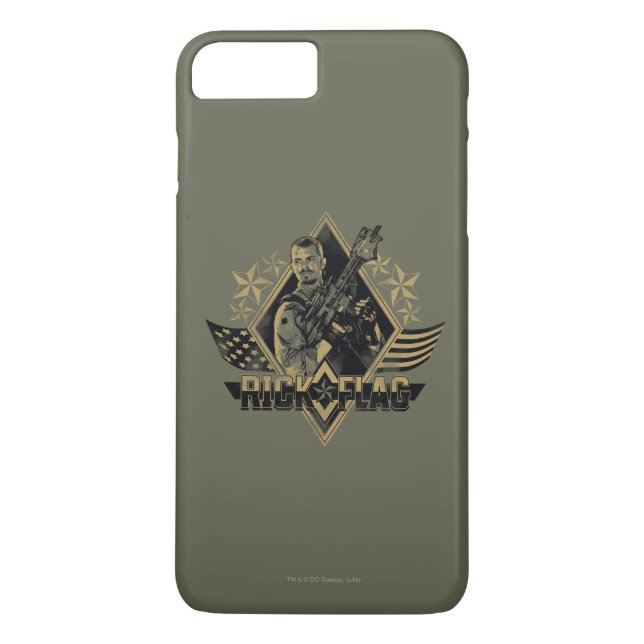 Suicide Squad | Rick Flag Abzeichen Case-Mate iPhone Hülle (Rückseite)